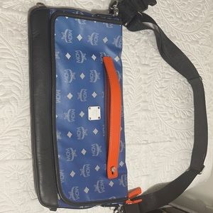 MCM nylon cross bag .
